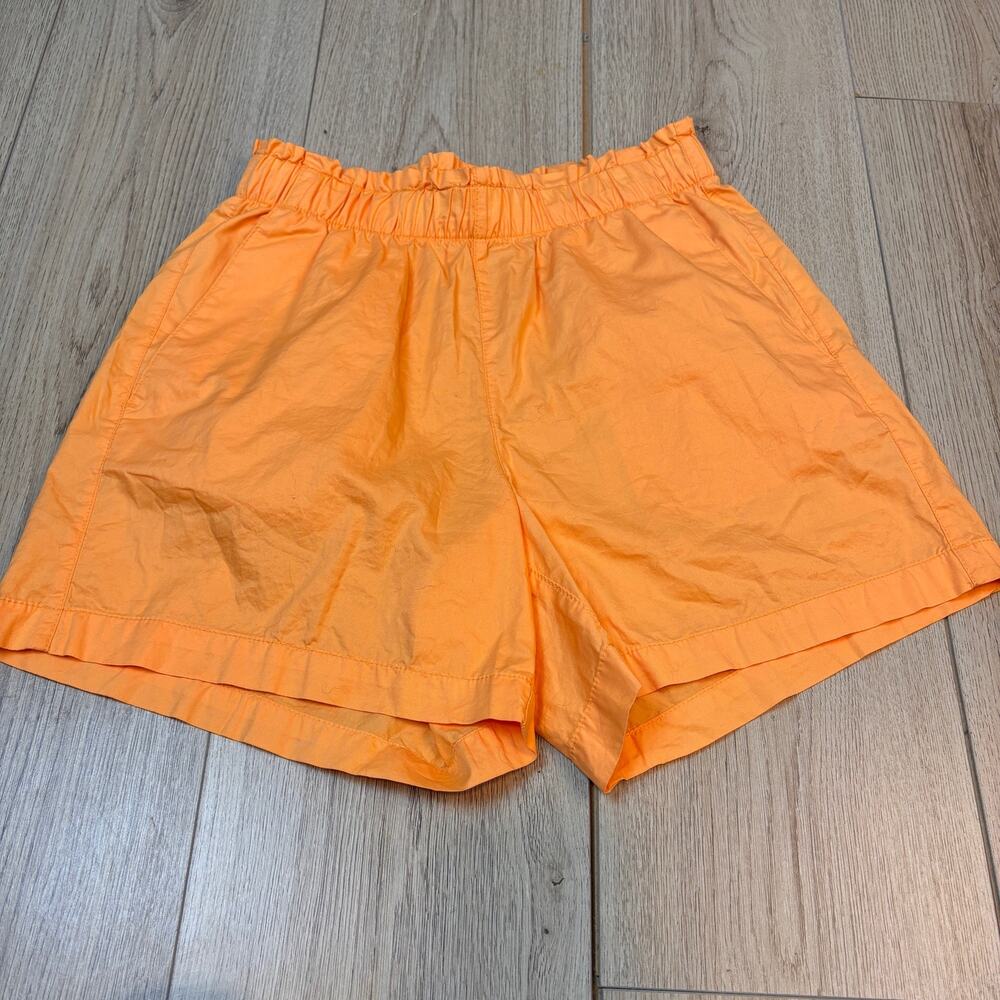 Old Navy Pull On Pocketed Orange Shorts Womens XS